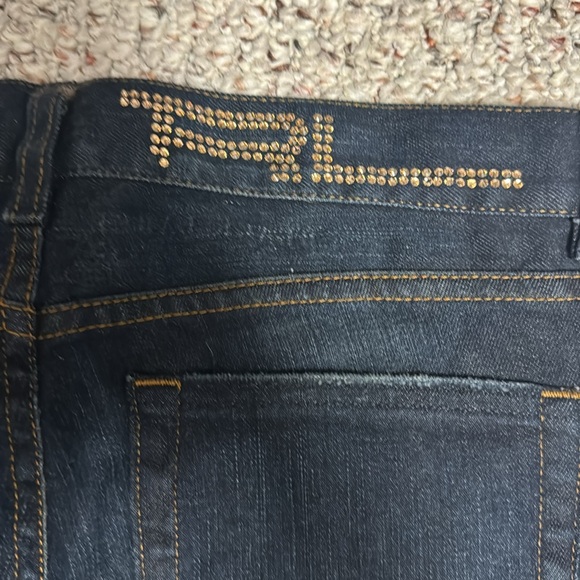 RALPH LAUREN Black Label Peacock Feather Blue Jeans Size 29 NWOT - Picture 4 of 10